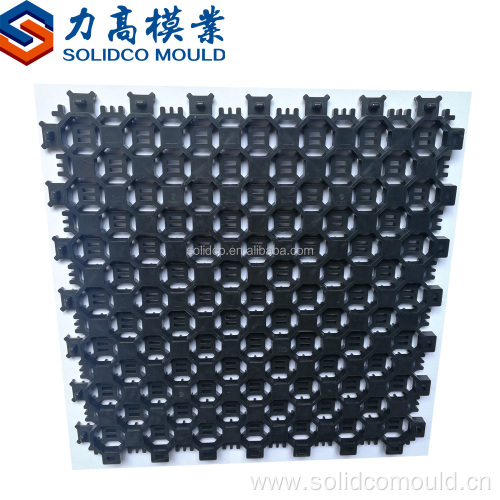 Custom plastic rubber puzzle interlocking floor tiles mould